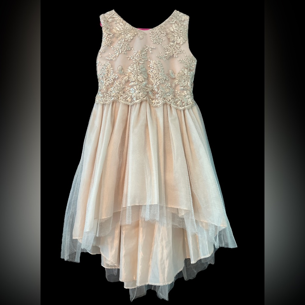 Girl’s cream ballerina dress